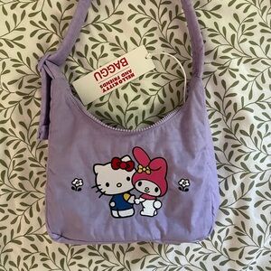 Baggu Hello kitty my melody mini nylon shoulder bag